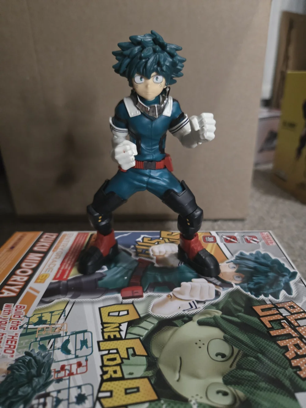 My Hero Academia Chibi Figure Set – Green, Yellow & Gray Characters - Picture 3 of 12